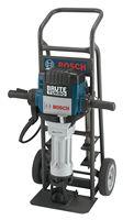 Bosch Brute Turbo breaker hammer mounted on its deluxe transport cart