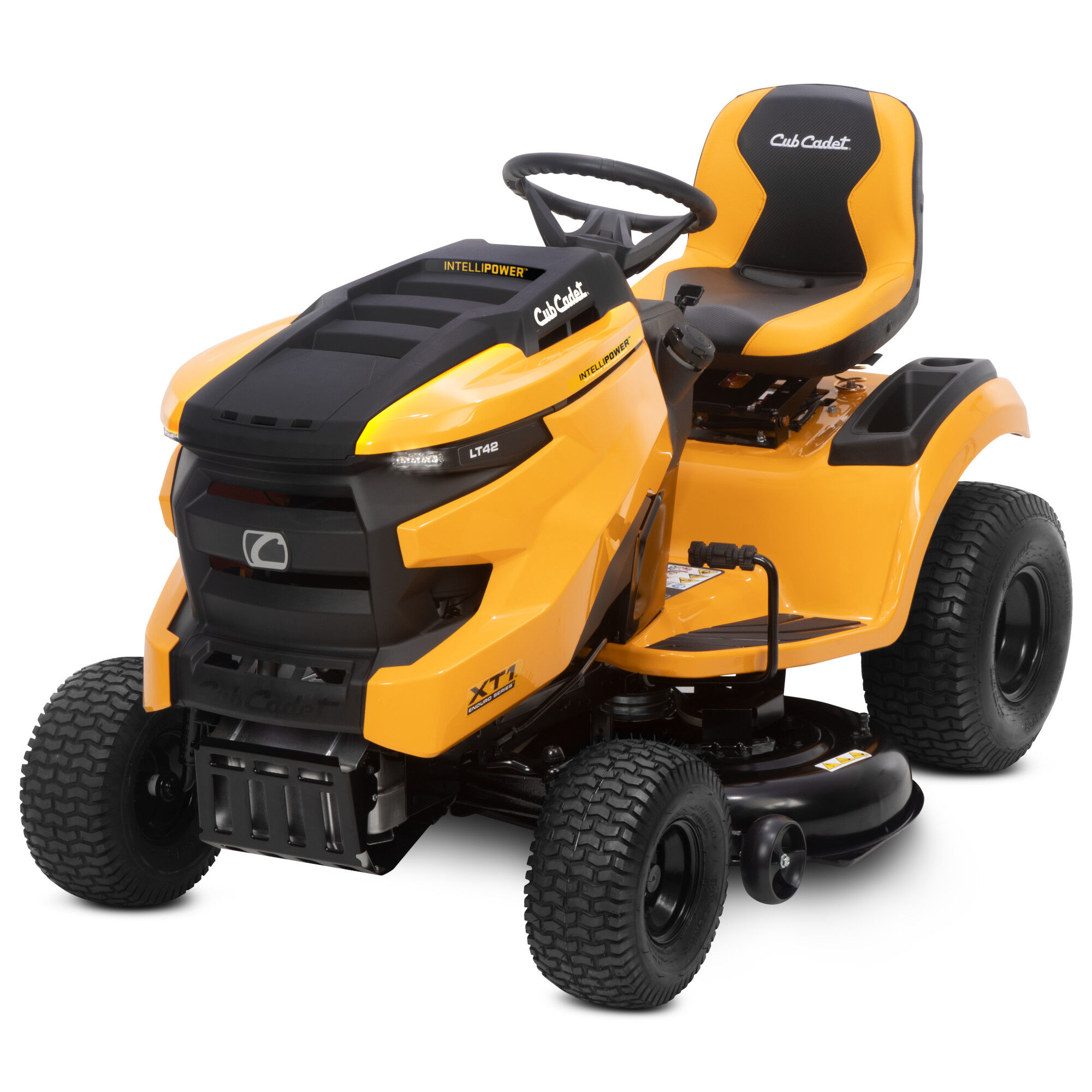 Cub Cadet XT1 LT42 IntelliPOWER Enduro Series 42 in. Riding Lawn Mower side view