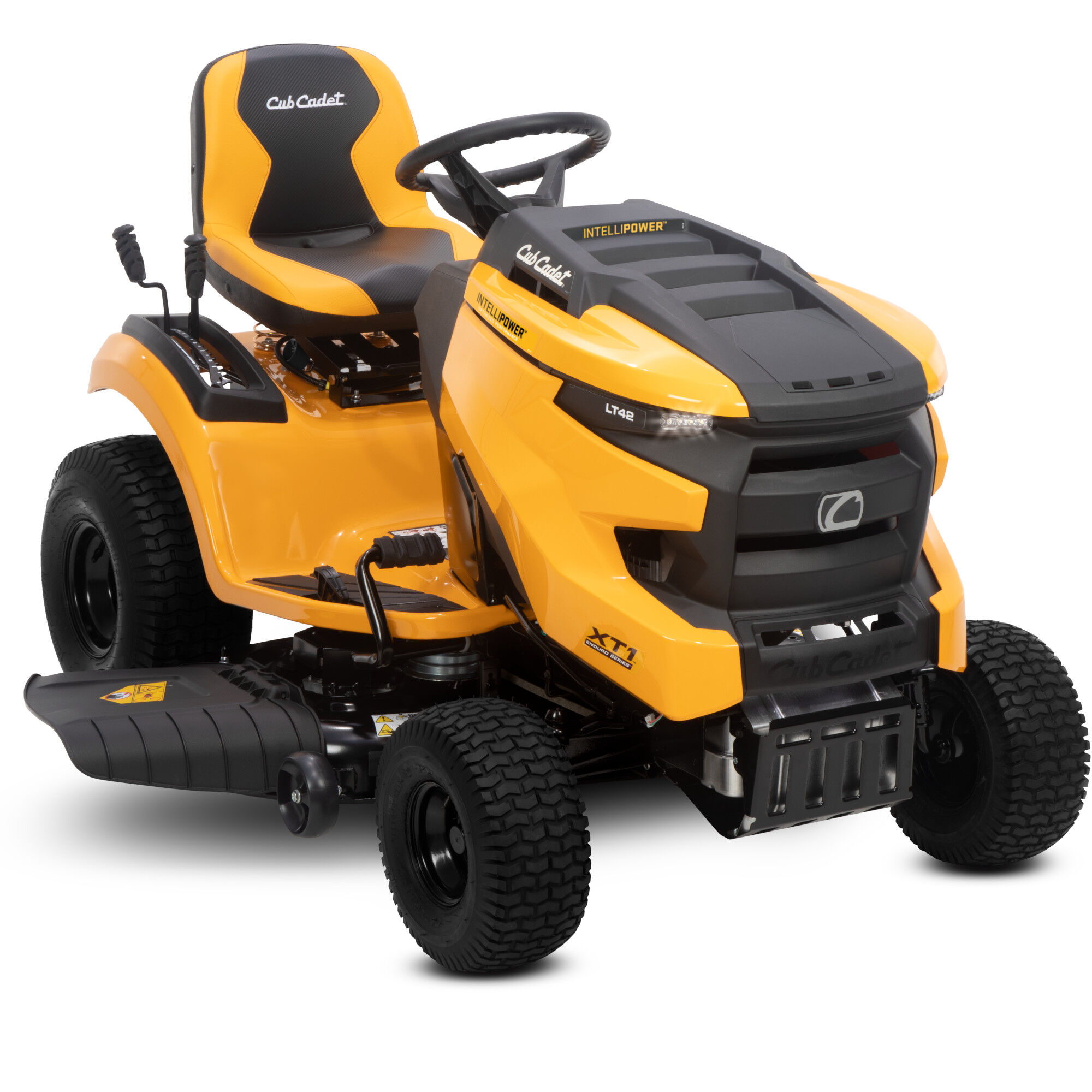 Cub Cadet XT1 LT42 IntelliPOWER Enduro Series 42 in. Riding Lawn Mower side view