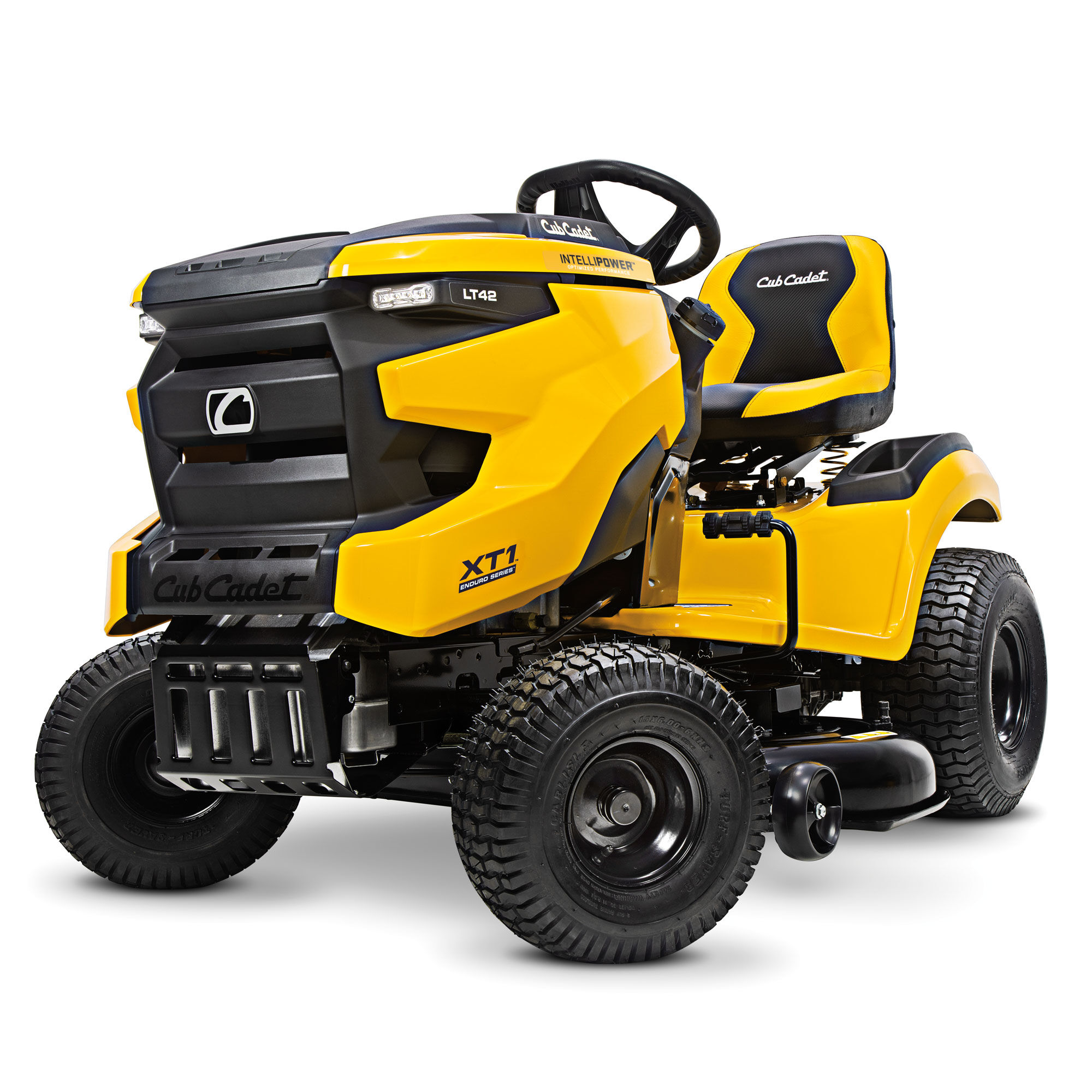 Cub Cadet XT1 LT42 IntelliPOWER Enduro Series 42 in. Riding Lawn Mower side view