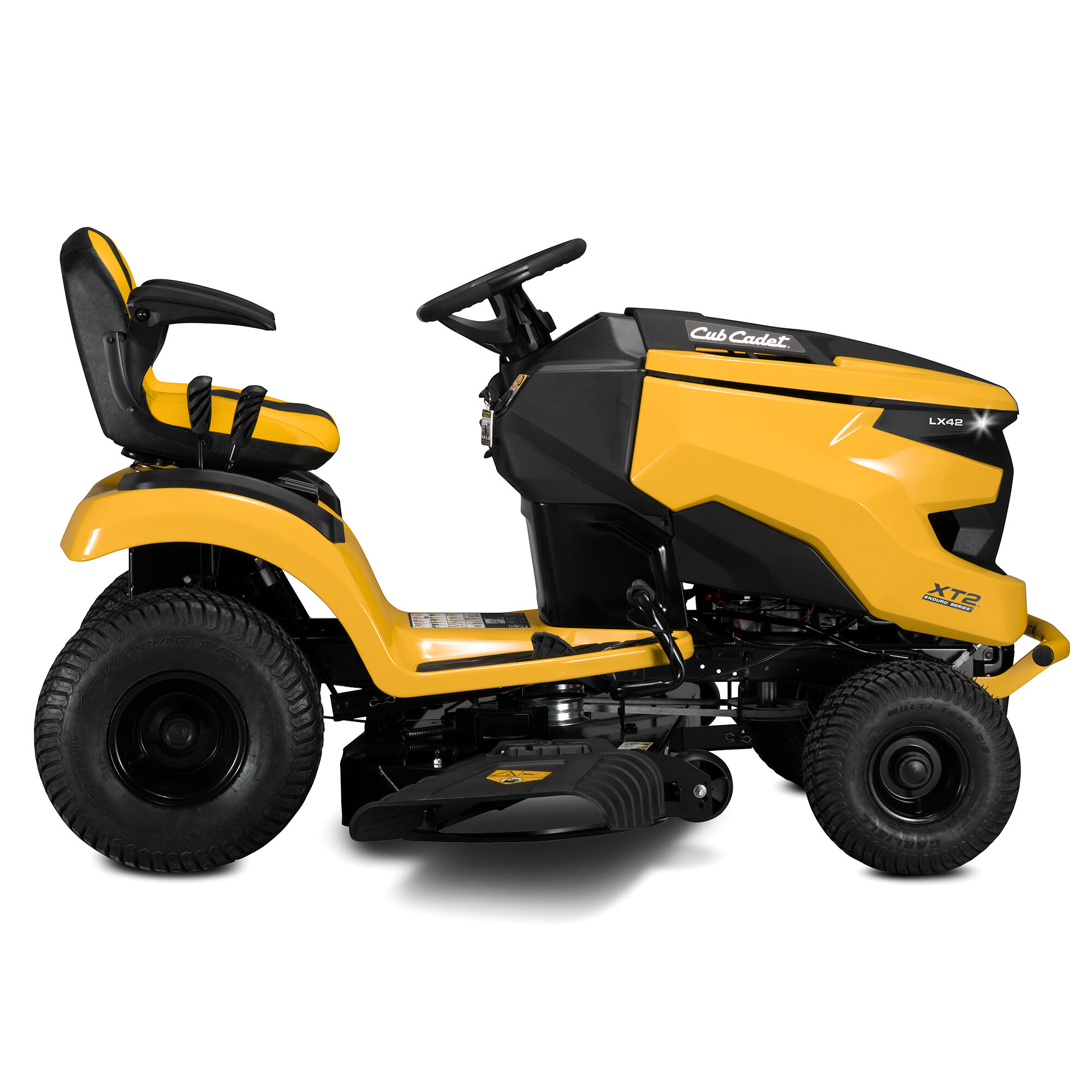 Cub Cadet XT2 LX42 Enduro Series 42 in. 20 HP Riding Lawn Mower side view