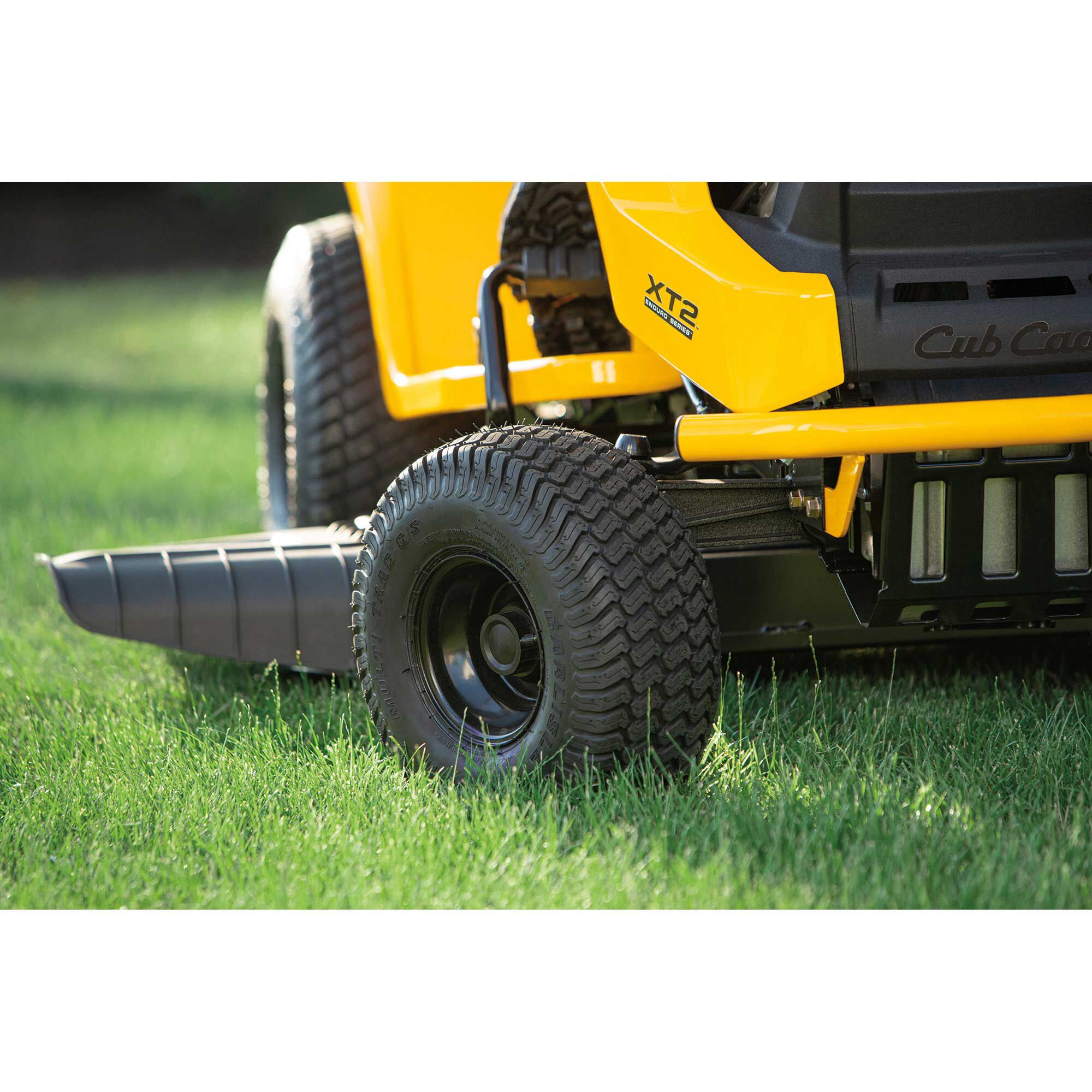Cub Cadet XT2 LX42 Enduro Series 42 in. 20 HP Riding Lawn Mower side view