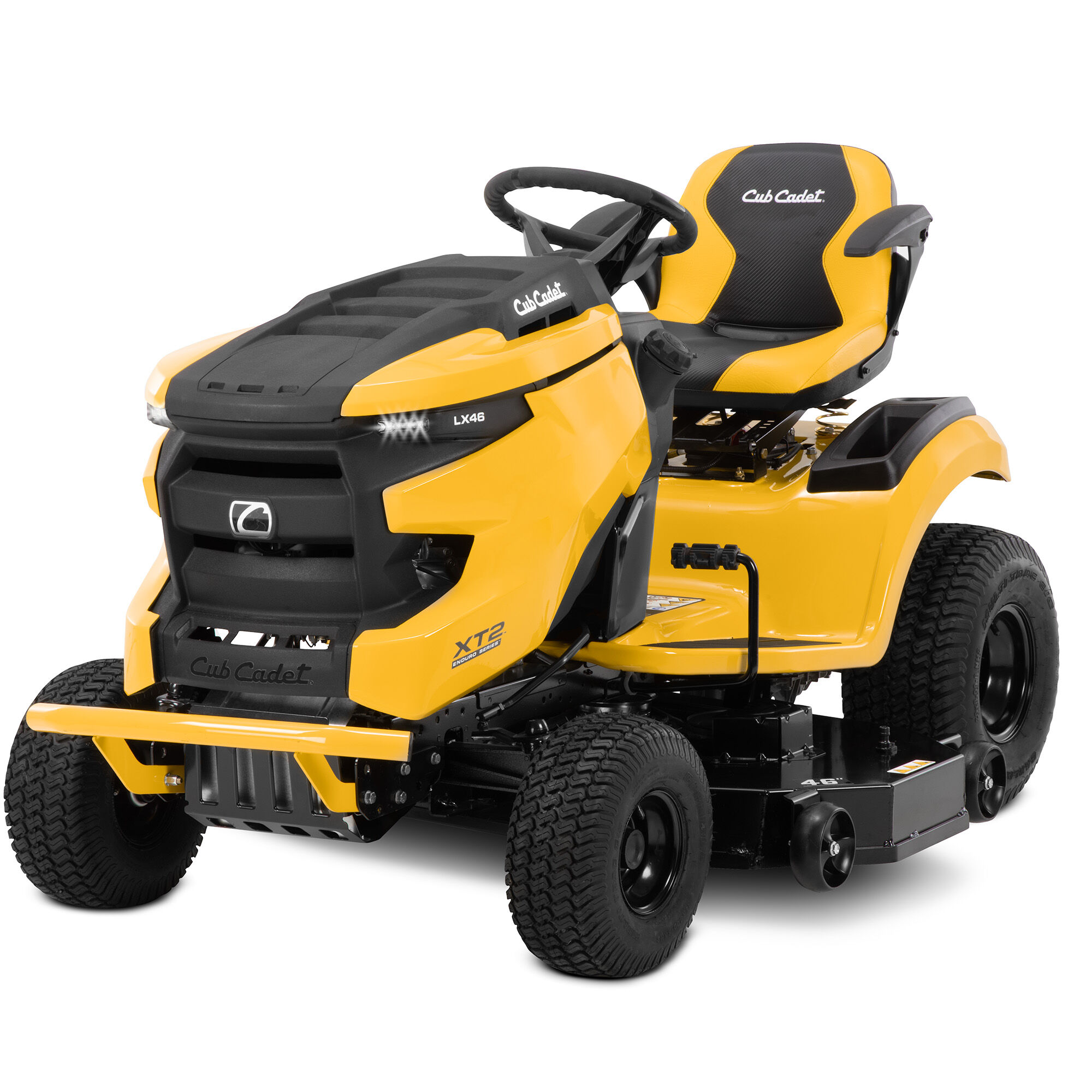 Cub Cadet XT2 LX46 Enduro Series 46 in. 22 HP Riding Lawn Mower side view