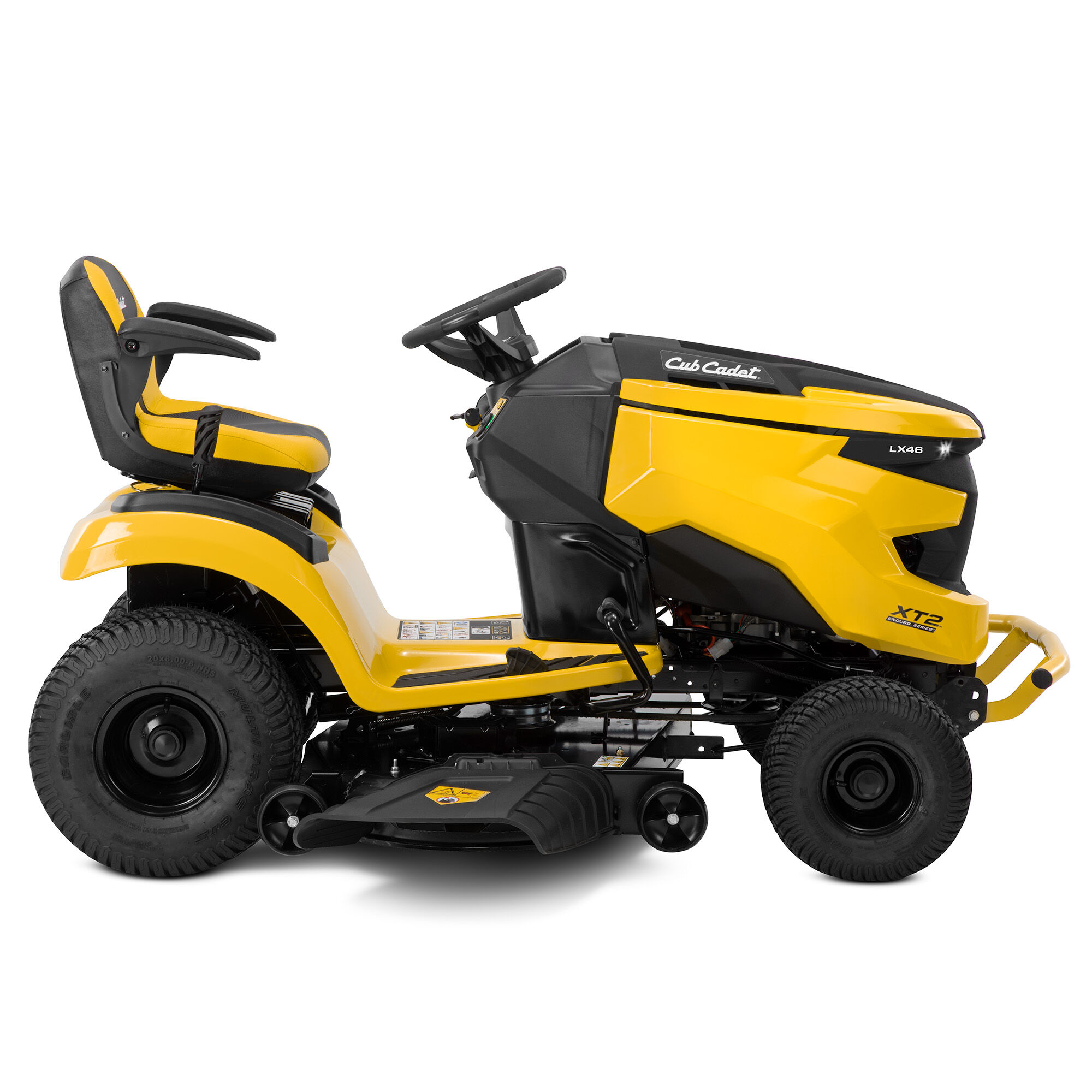 Cub Cadet XT2 LX46 Enduro Series 46 in. 22 HP Riding Lawn Mower side view