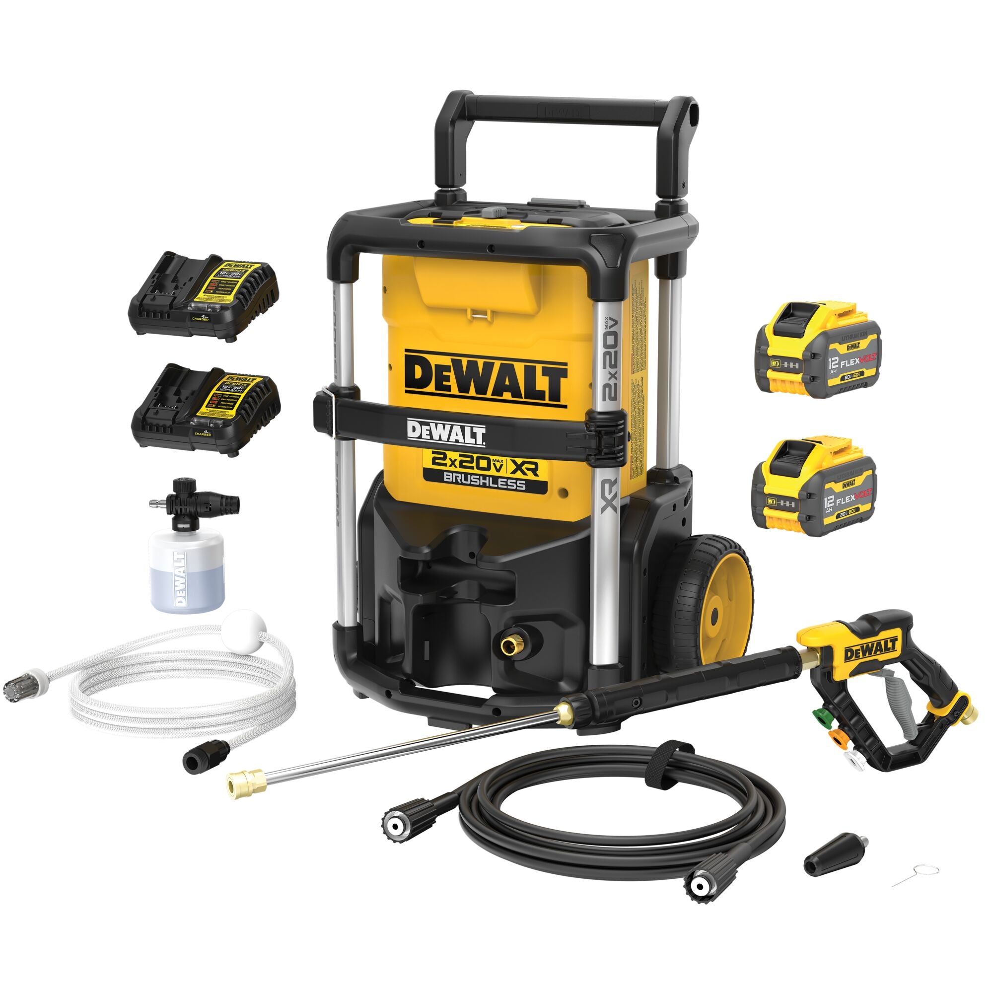 DeWalt 2X20V MAX 1600 psi Pressure Washer Kit