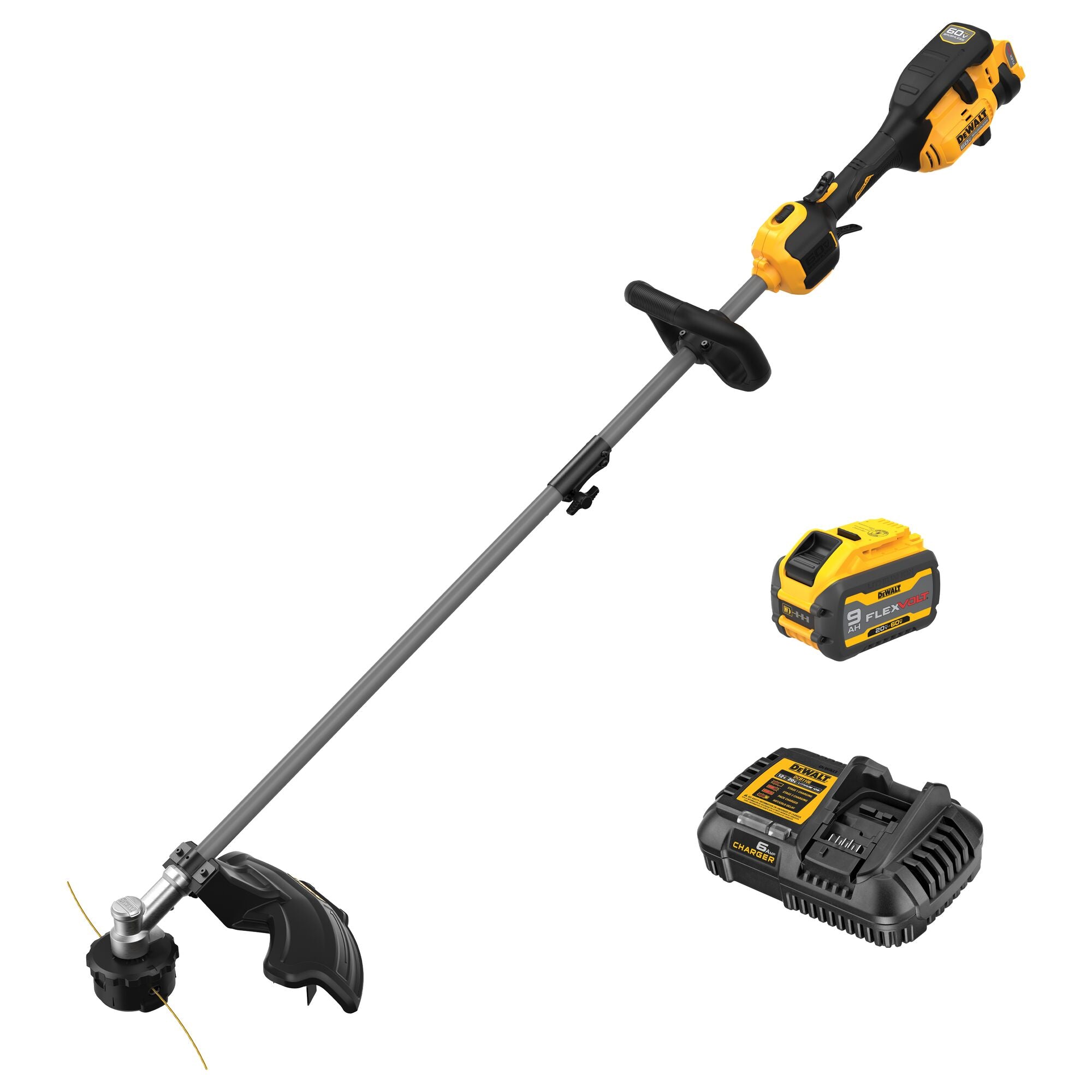 DeWalt 60V MAX 17" Attachment Capable Brushless String Trimmer Kit