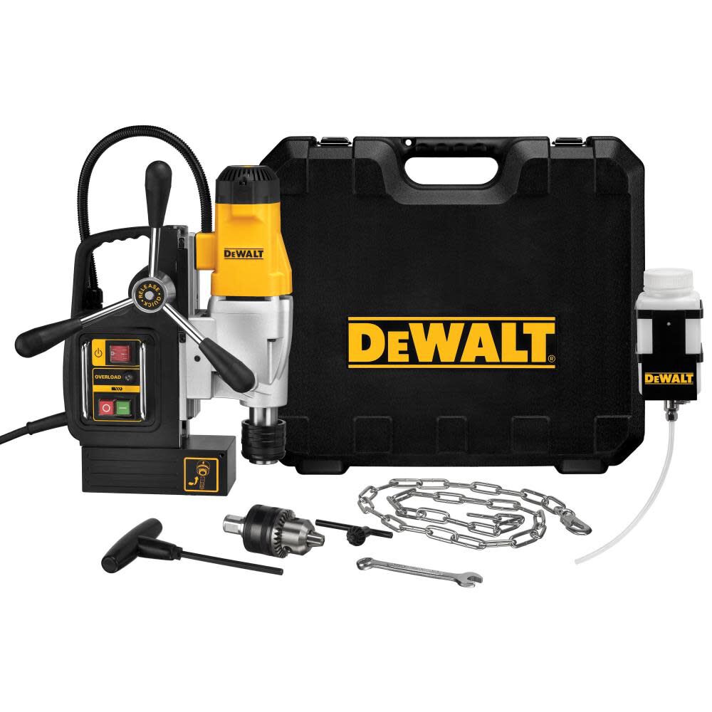 DEWALT 2 in. 2-Speed Magnetic Drill Press Kit DWE1622K