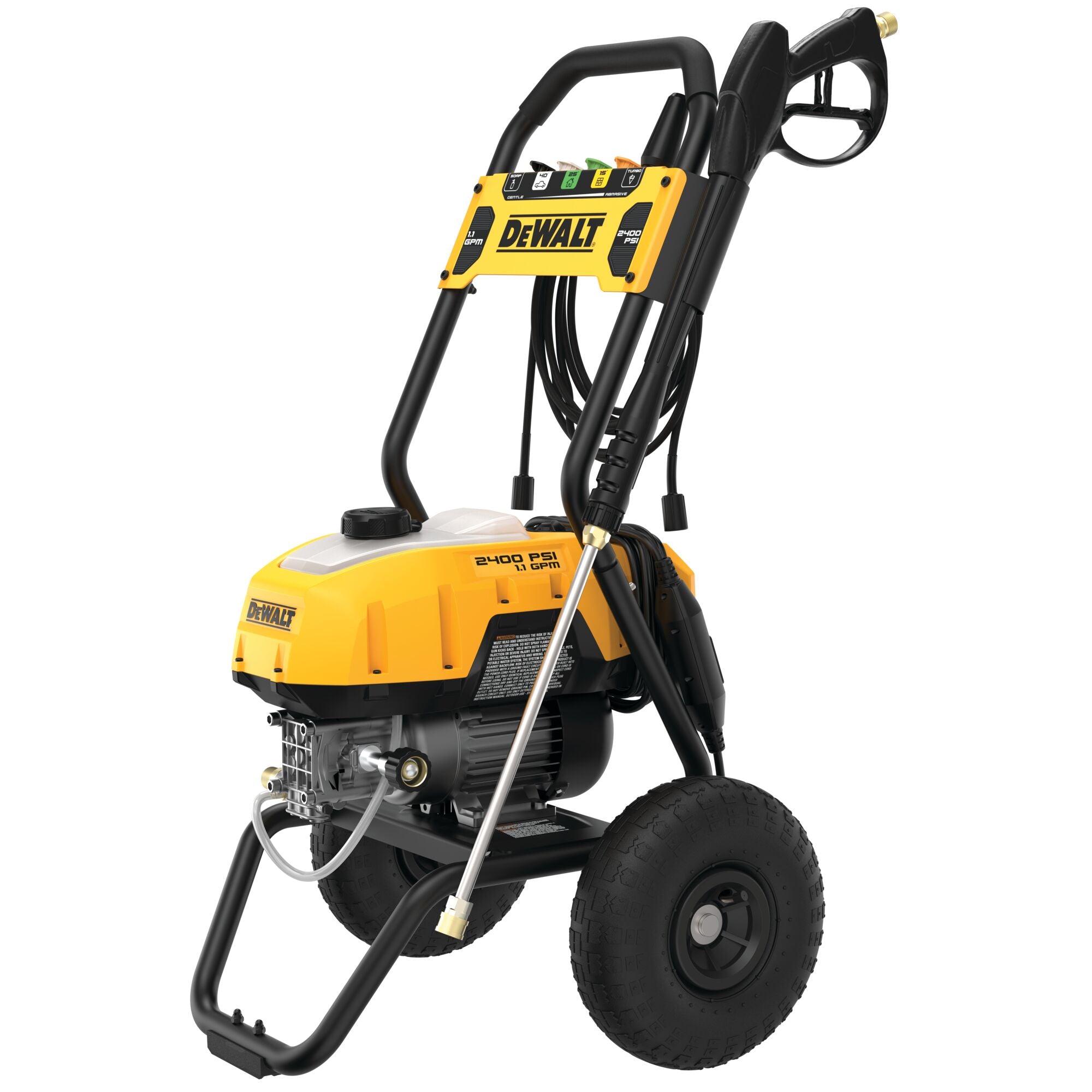 DeWalt 2400 psi 13 Amp Electric Cold-Water Pressure Washer – 1.1 GPM
