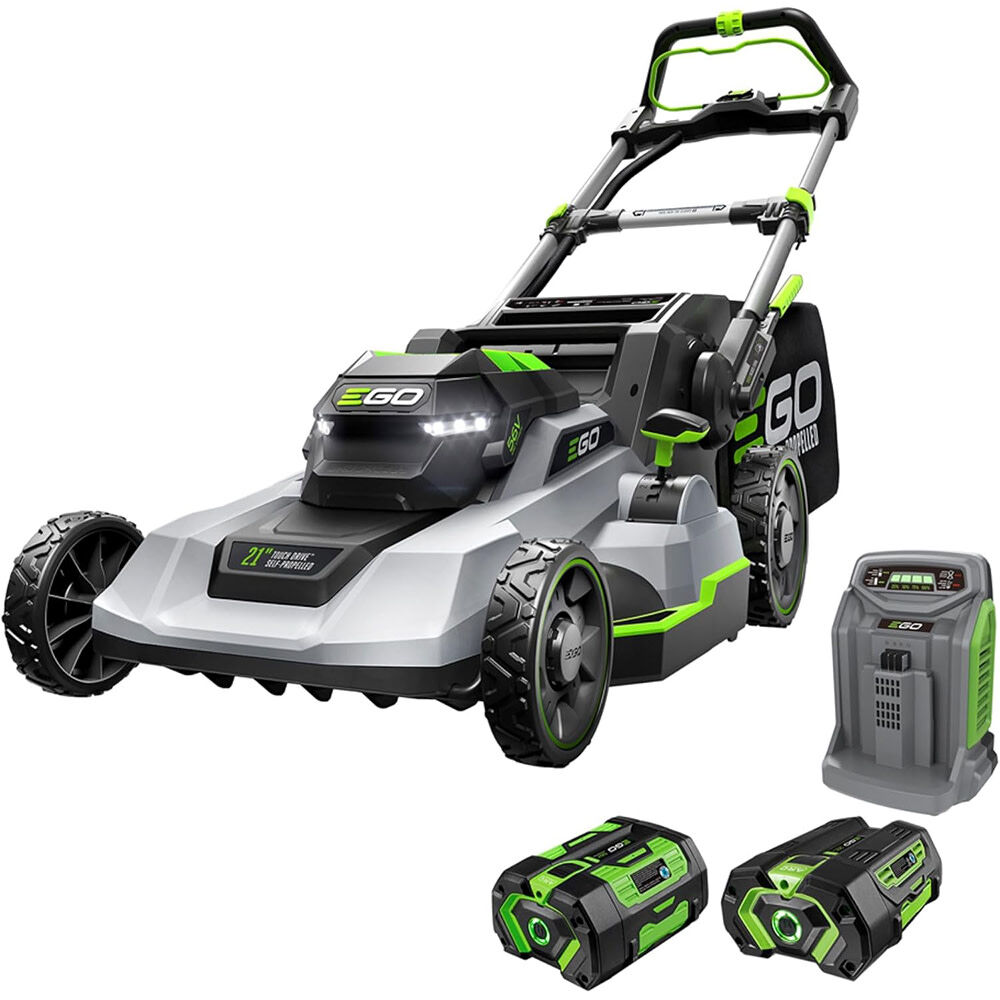 EGO POWER+ 21" Self-Propelled Mower Kit with Touch Drive – 4.0Ah + 6.0Ah Batteries