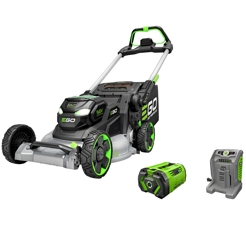 EGO POWER+ 22" Aluminum Deck Select Cut Self-Propelled Mower Kit – 10Ah Battery