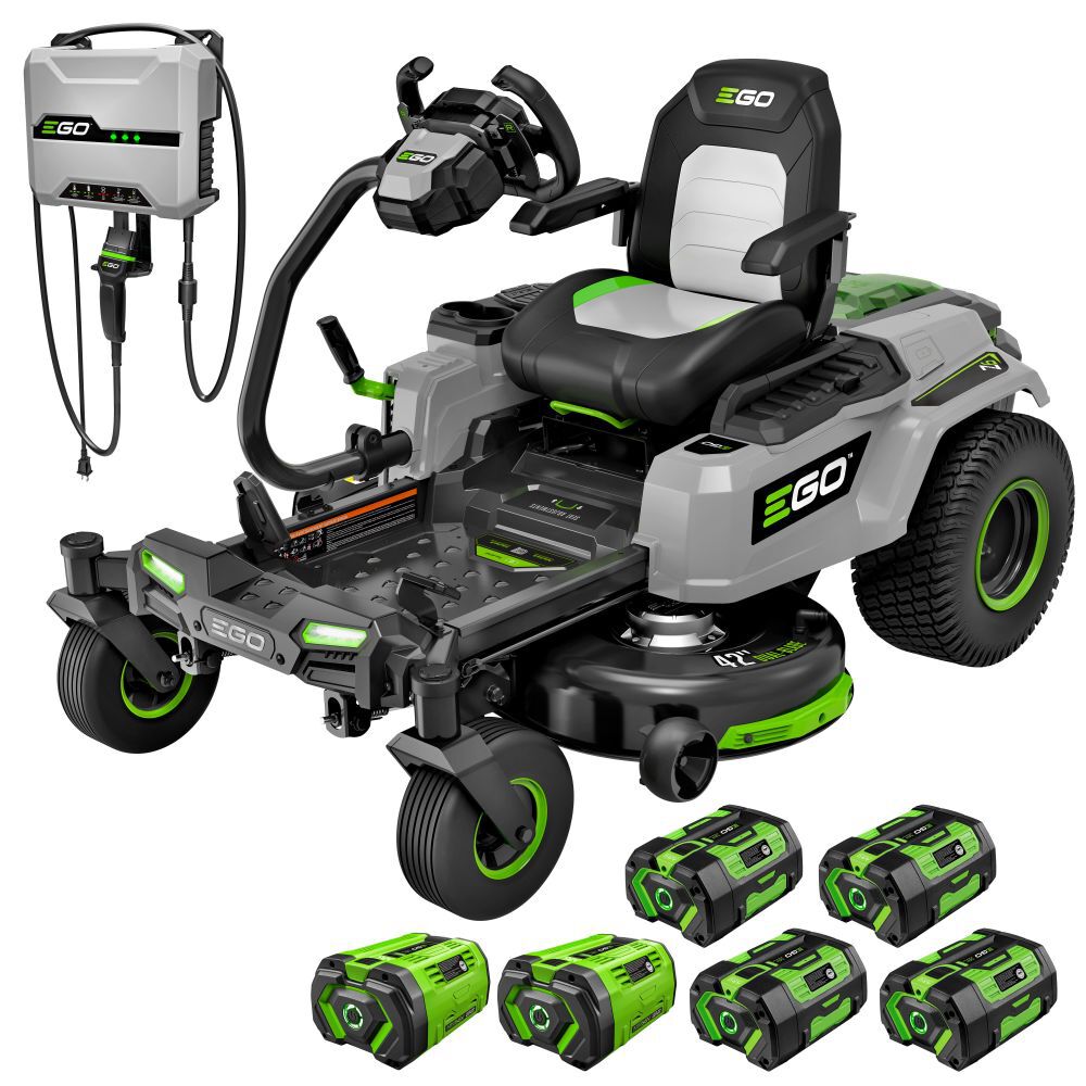 EGO POWER+ Z6 42" Zero-Turn Mower Kit with e-STEER – Steering Wheel Control