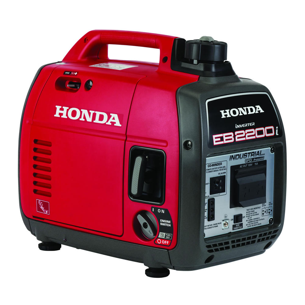 Honda Ultra-Quiet 2200i GFCI EB2200iTC 2200W Industrial Inverter Generator