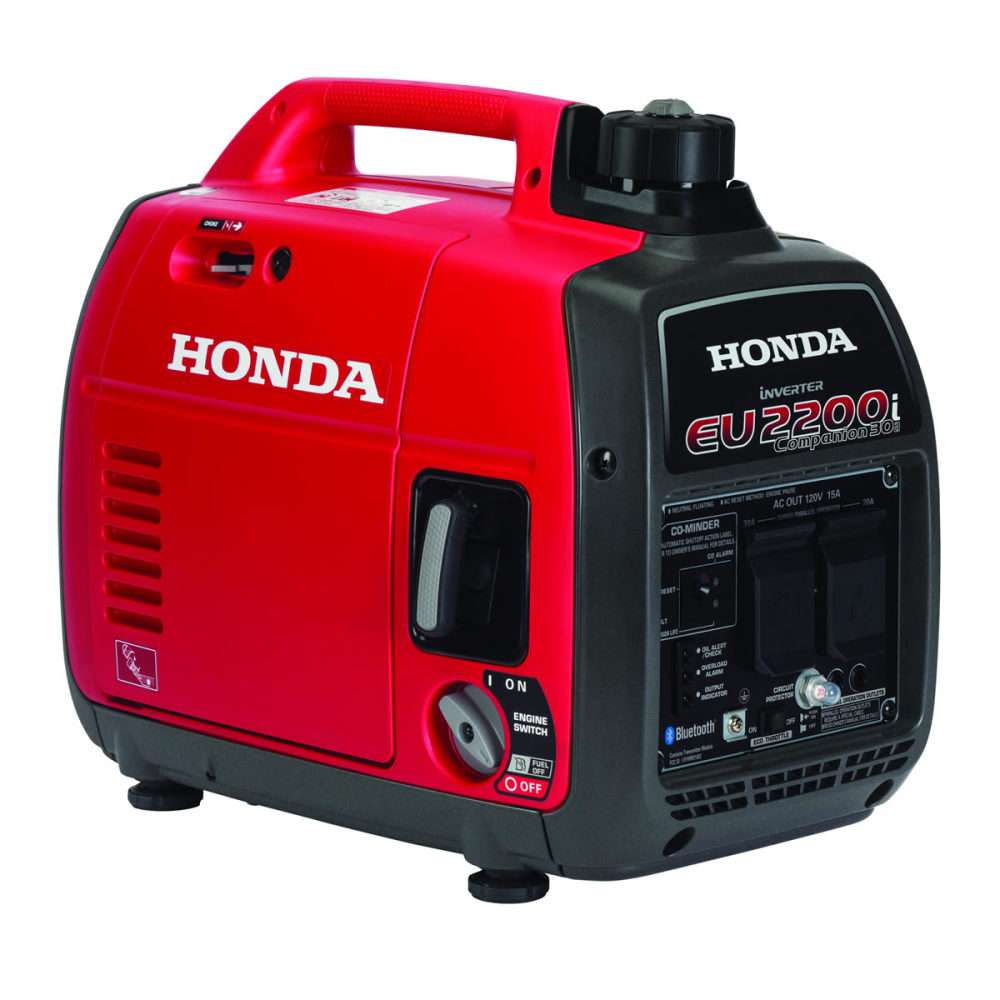 Honda Ultra-Quiet 2200i Companion EU2200iTC1 2200W Inverter Generator