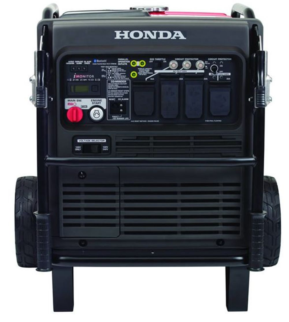 honda-eu7000is-7000w-portable-inverter-generator-with-co-minder-2.jpg: Honda EU7000iS large portable inverter generator