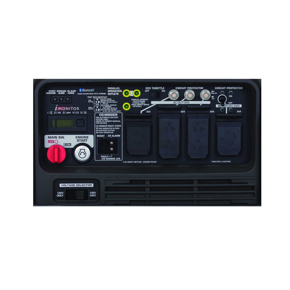 honda-eu7000is-7000w-portable-inverter-generator-with-co-minder-5.jpg: Honda EU7000iS large portable inverter generator
