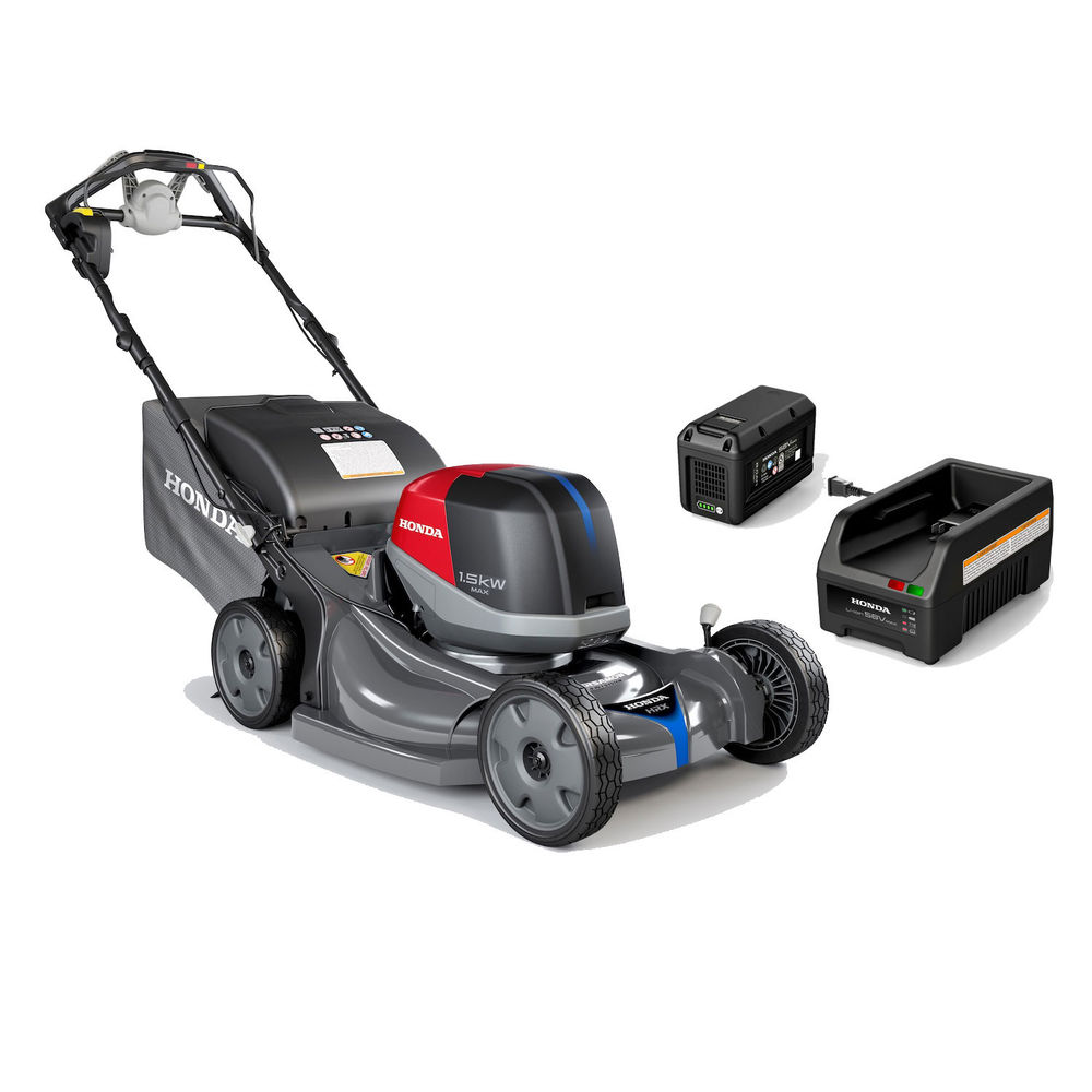 honda-hrx-bv-21-self-propelled-cordless-lawn-mower-kit-1.jpg: Honda HRX-BV 21-inch self-propelled cordless lawn mower with NeXite deck