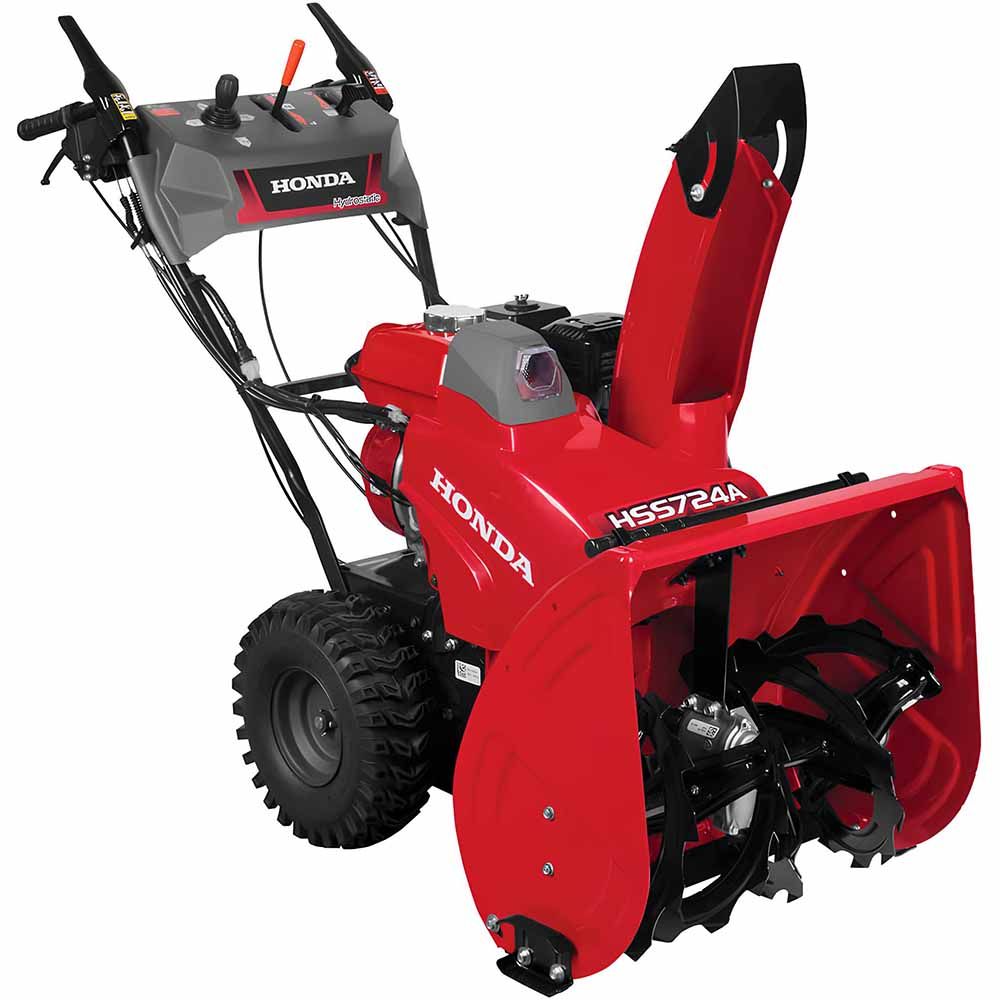 Honda HSS724AAWD 24-inch Two-Stage Wheel-Drive Snow Blower with Electric Start