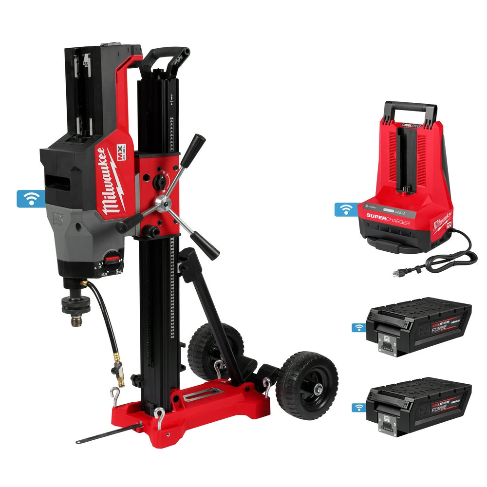 Milwaukee MX FUEL Core Rig with Stand Kit – Up to 14" in Concrete