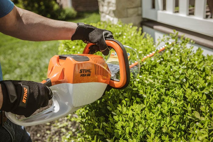 stihl-hsa-66-20-cordless-hedge-trimmer-ap-system-tool-only-3.jpg: STIHL HSA 66 20" Cordless Hedge Trimmer – front view