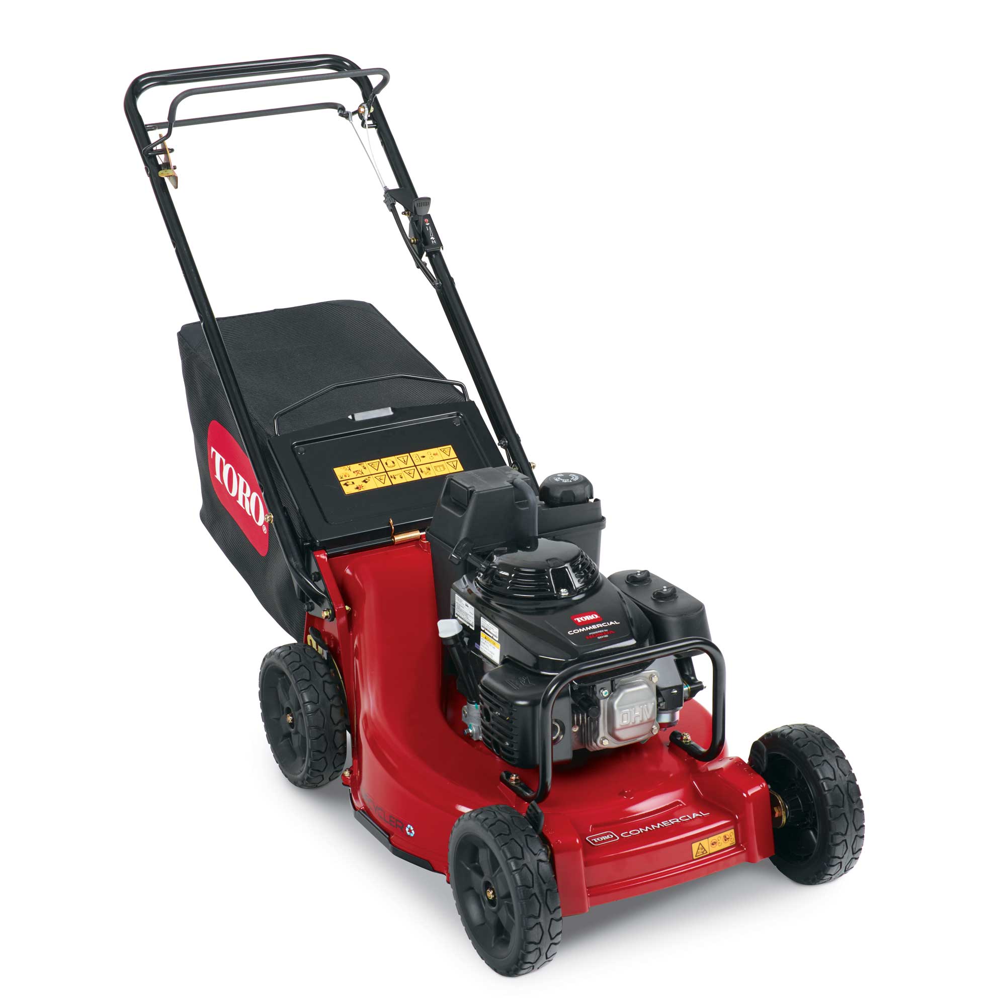 Toro 21" Heavy Duty Self-Propelled Gas Lawn Mower - BBC Start, Honda Commercial Engine