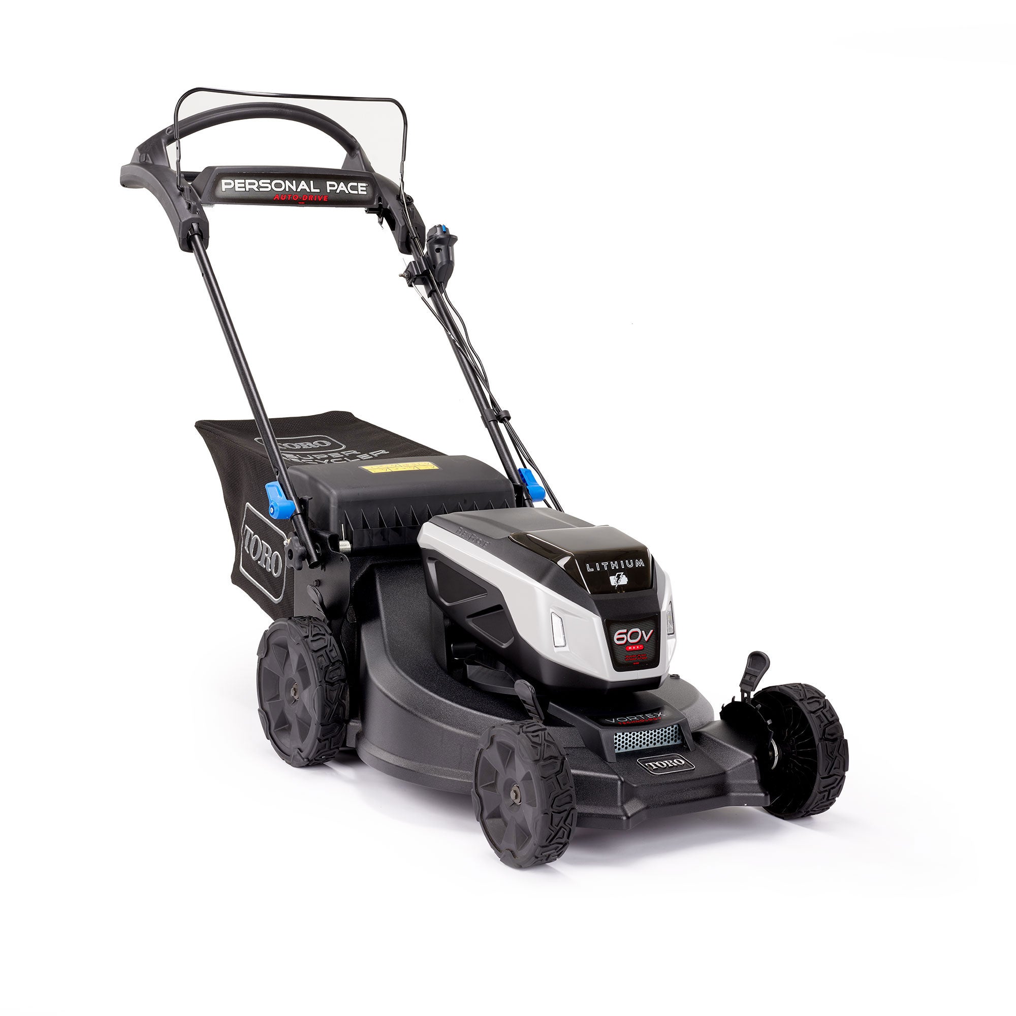 Toro 60V Max 21 in. Super Recycler Self-Propelled Cordless Lawn Mower with Personal Pace & SmartStow - 7.5Ah Battery