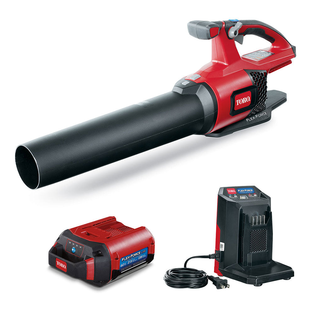 Toro 60V MAX Cordless Brushless Leaf Blower with 2.5Ah Battery