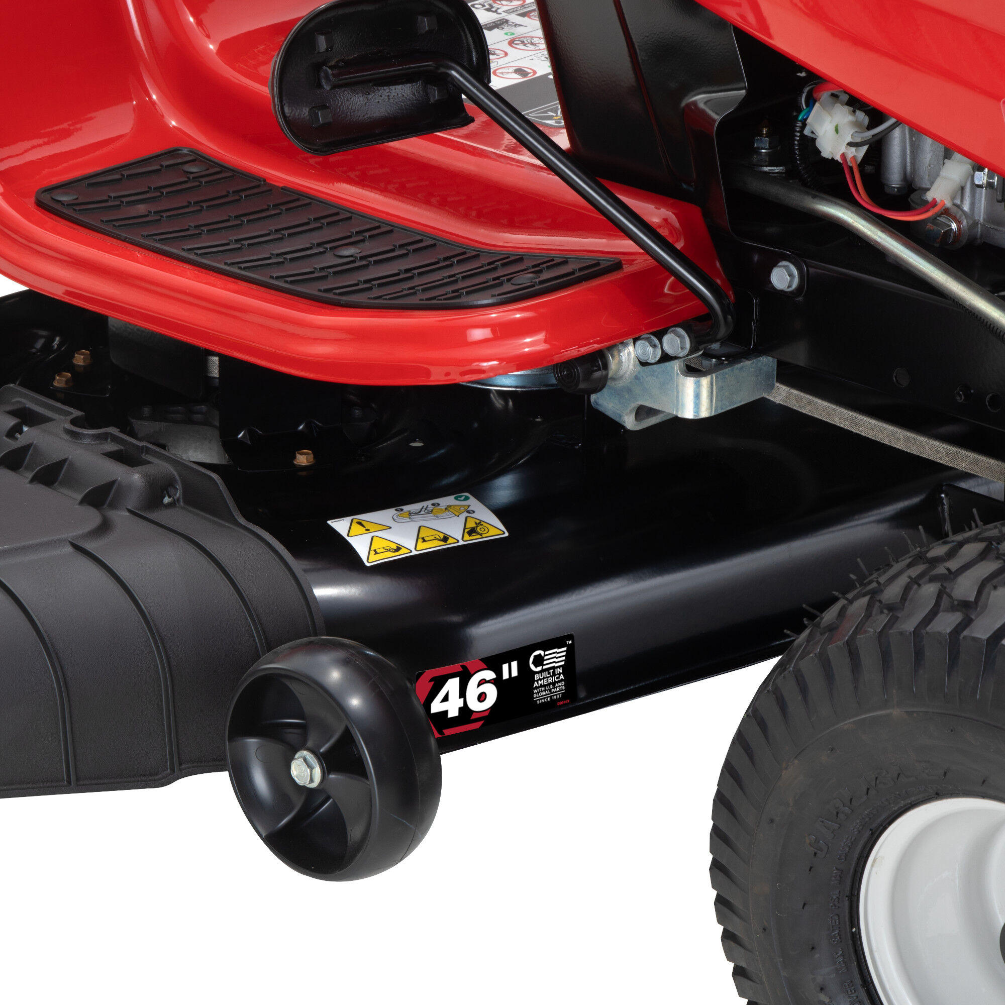 Troy-Bilt Bronco 46I 46 in. 19 HP Riding Lawn Mower side view