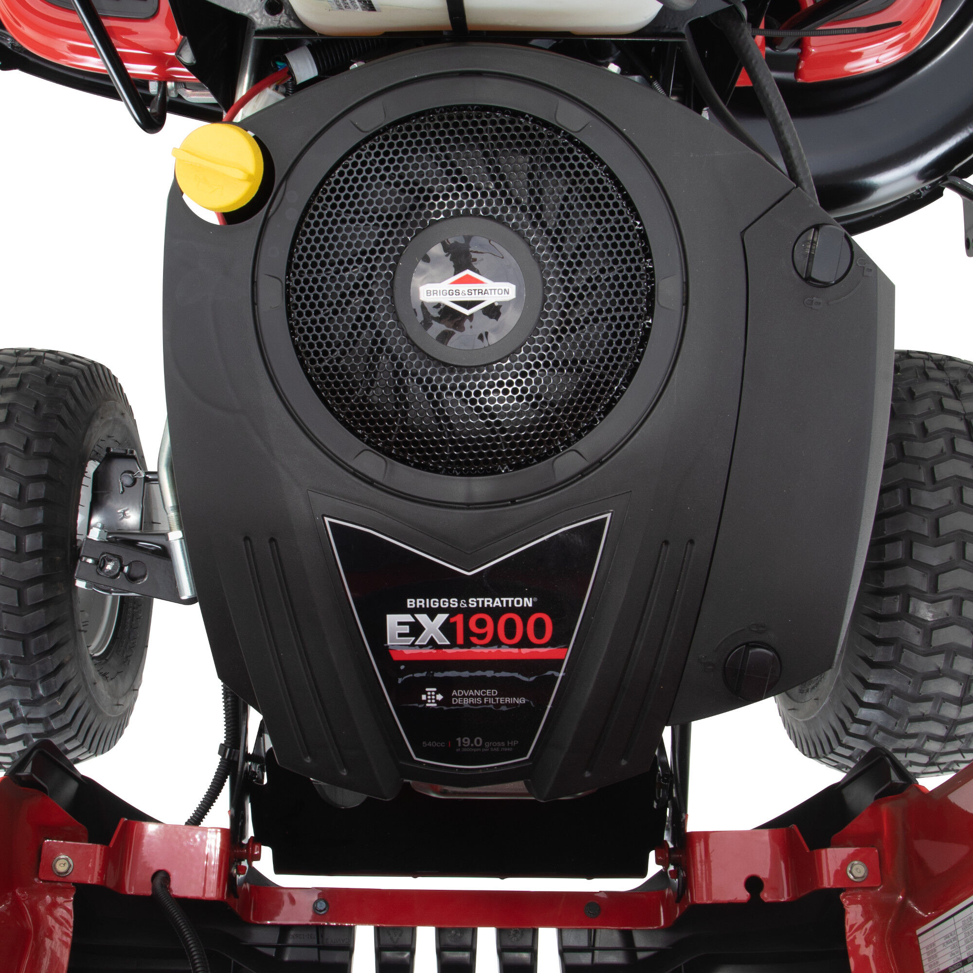Troy-Bilt Bronco 46I 46 in. 19 HP Riding Lawn Mower side view
