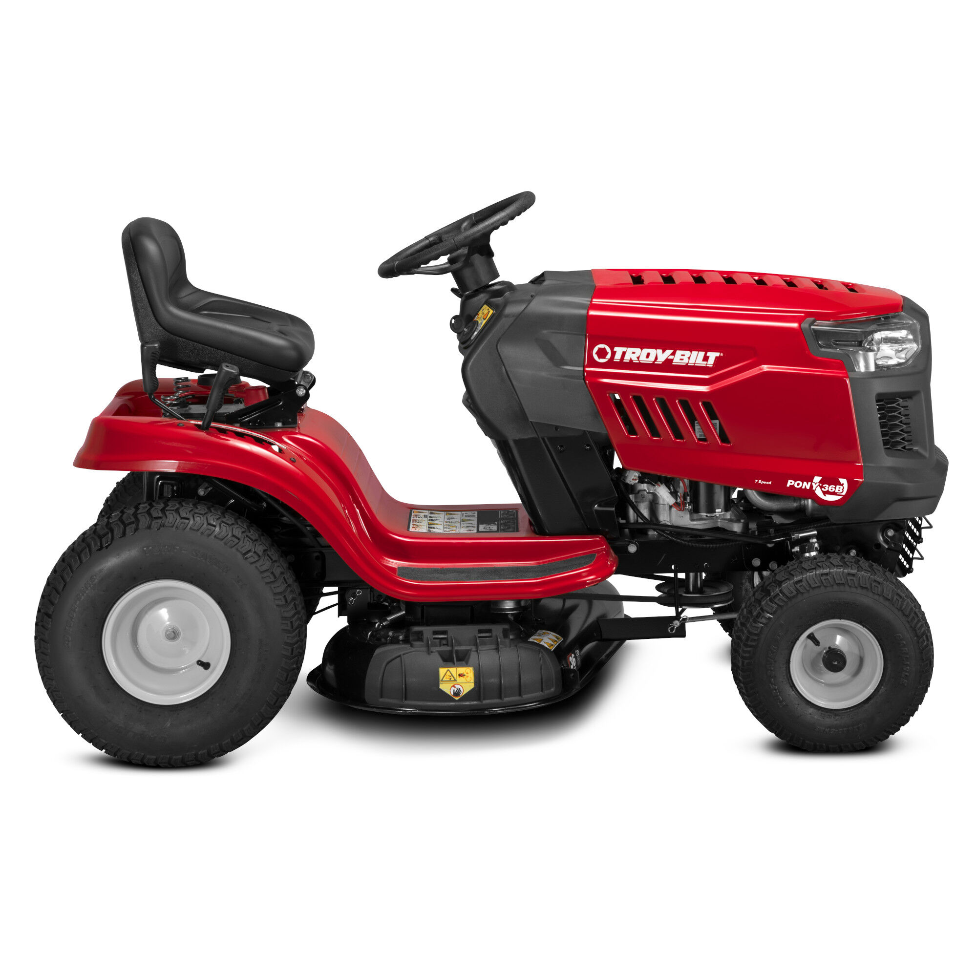 Troy-Bilt Pony 36B 36 in. 11.5 HP Riding Lawn Mower side view