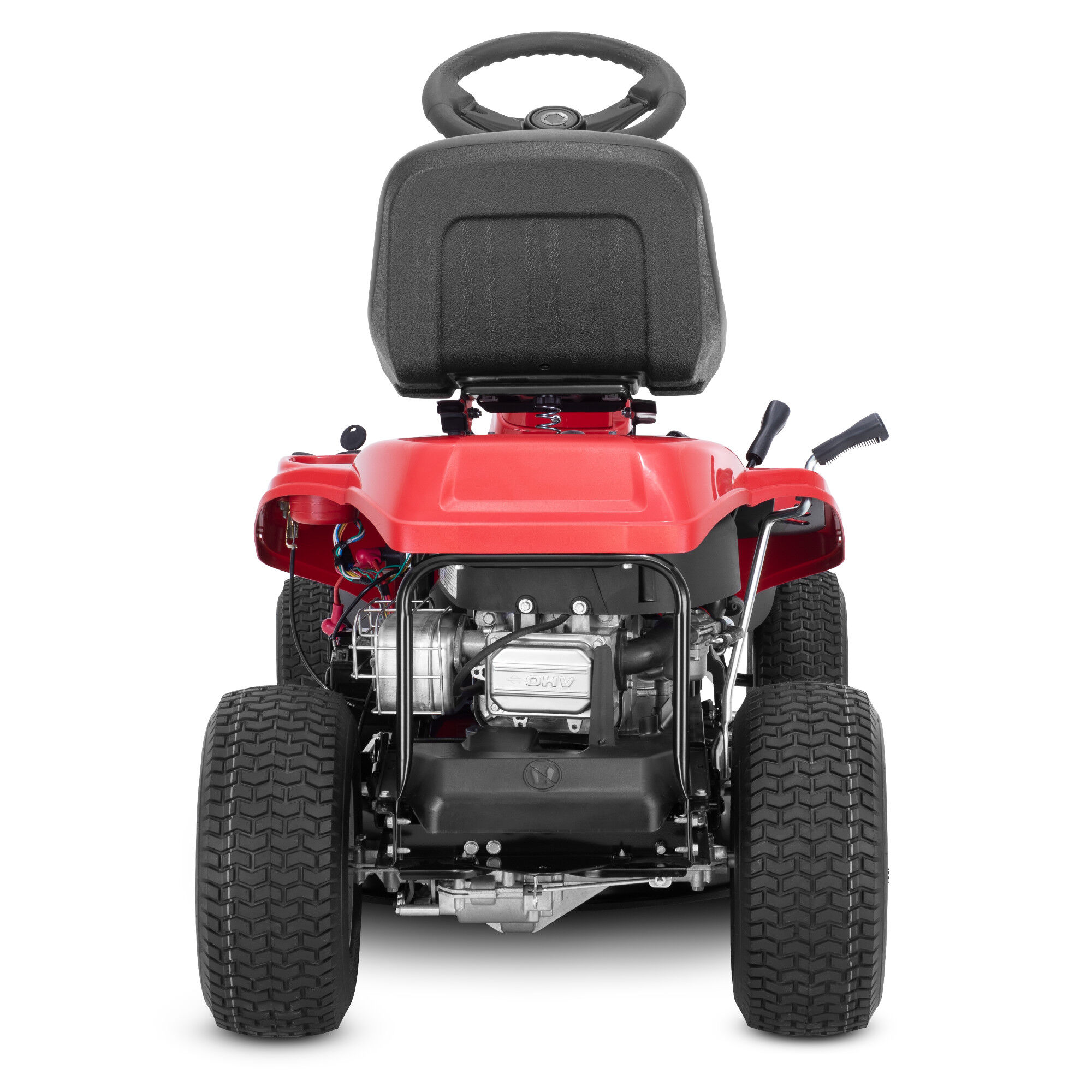 Troy-Bilt TB30B 30 in. 10.5 HP Small Riding Lawn Mower side view