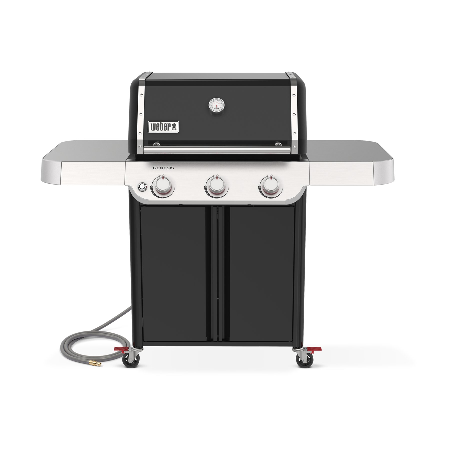 Weber Genesis E-315 Gas Grill, Natural Gas, Black