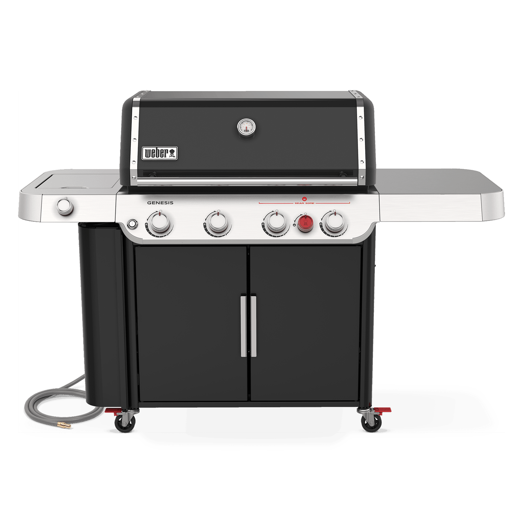 Weber Genesis E-435 Gas Grill, Natural Gas, Black