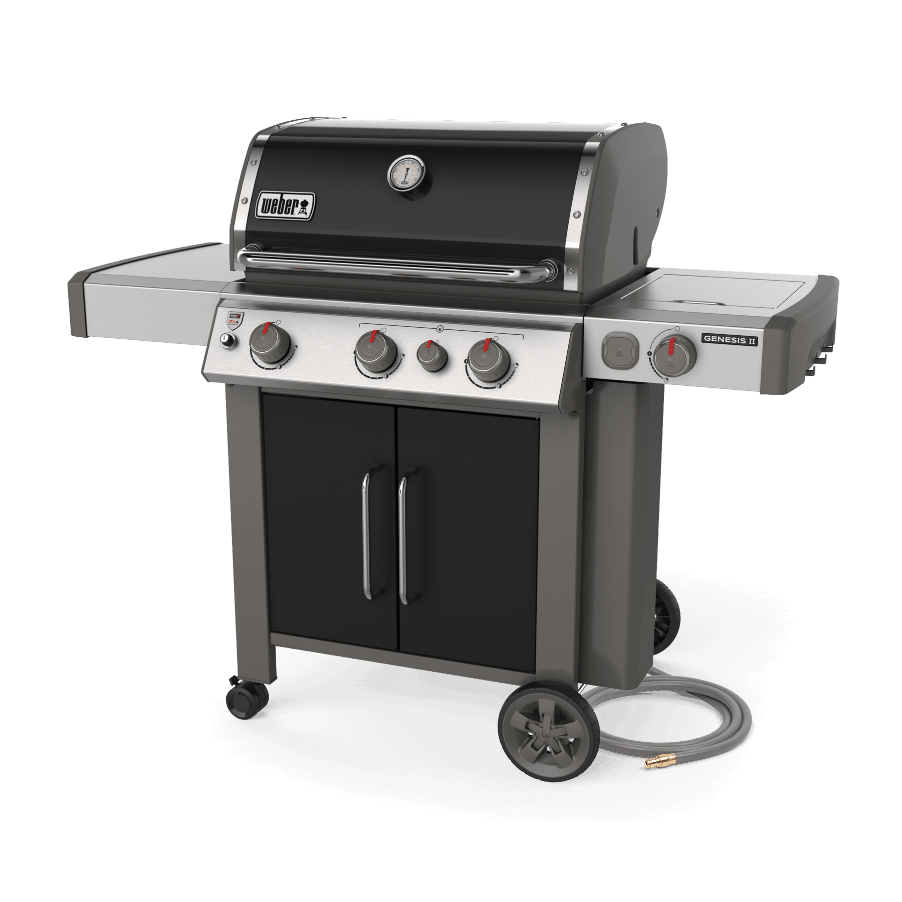 Weber Genesis II E-335 Gas Grill, Natural Gas, Black