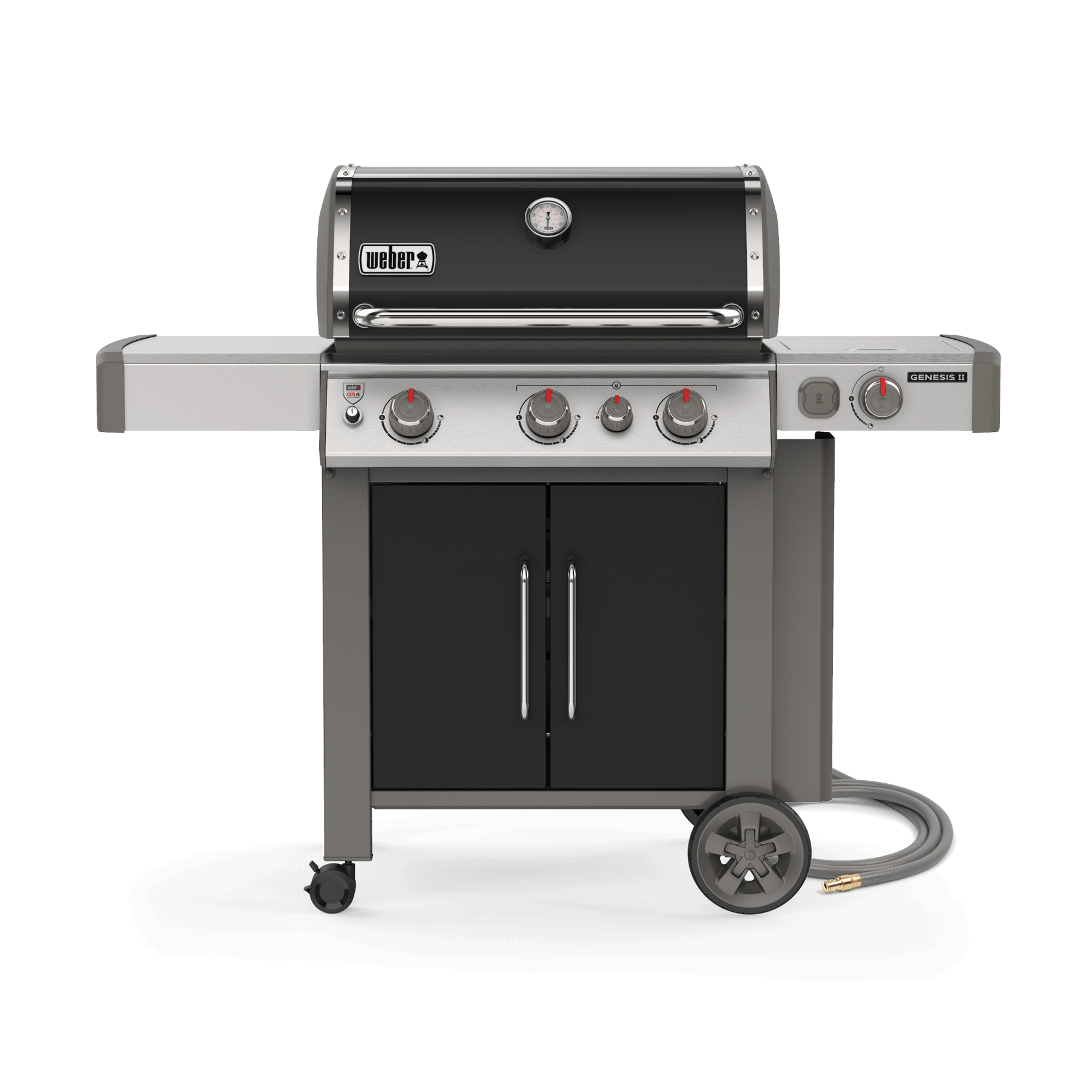 Weber Genesis II E-335 Gas Grill, Natural Gas, Black