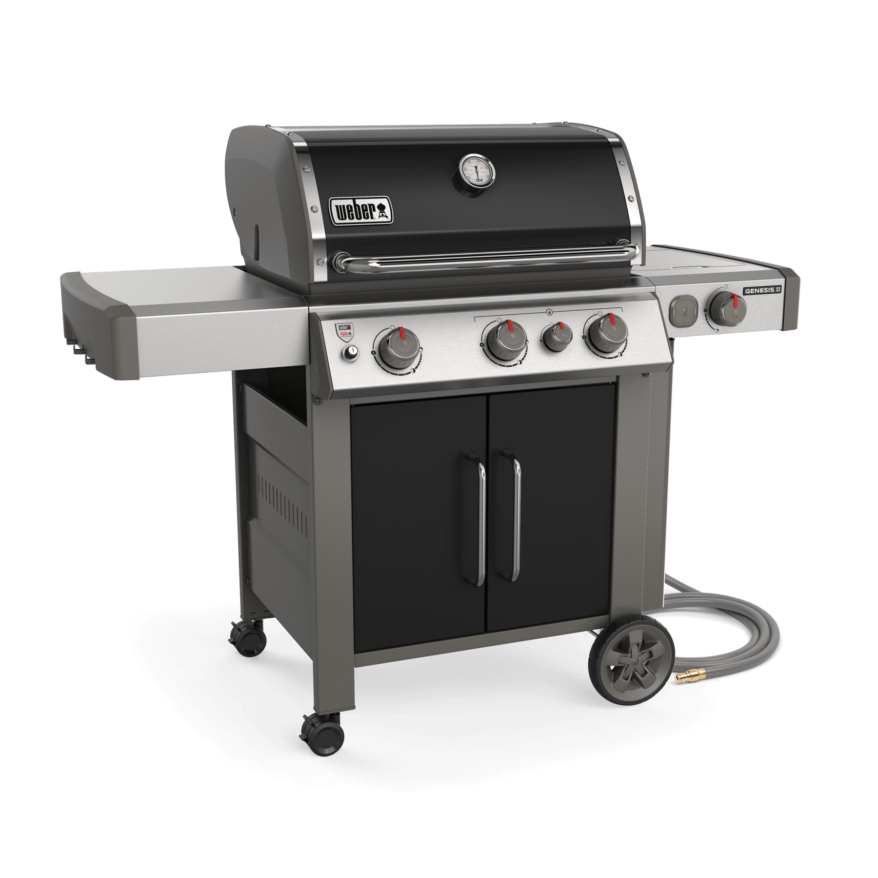 Weber Genesis II E-335 Gas Grill, Natural Gas, Black