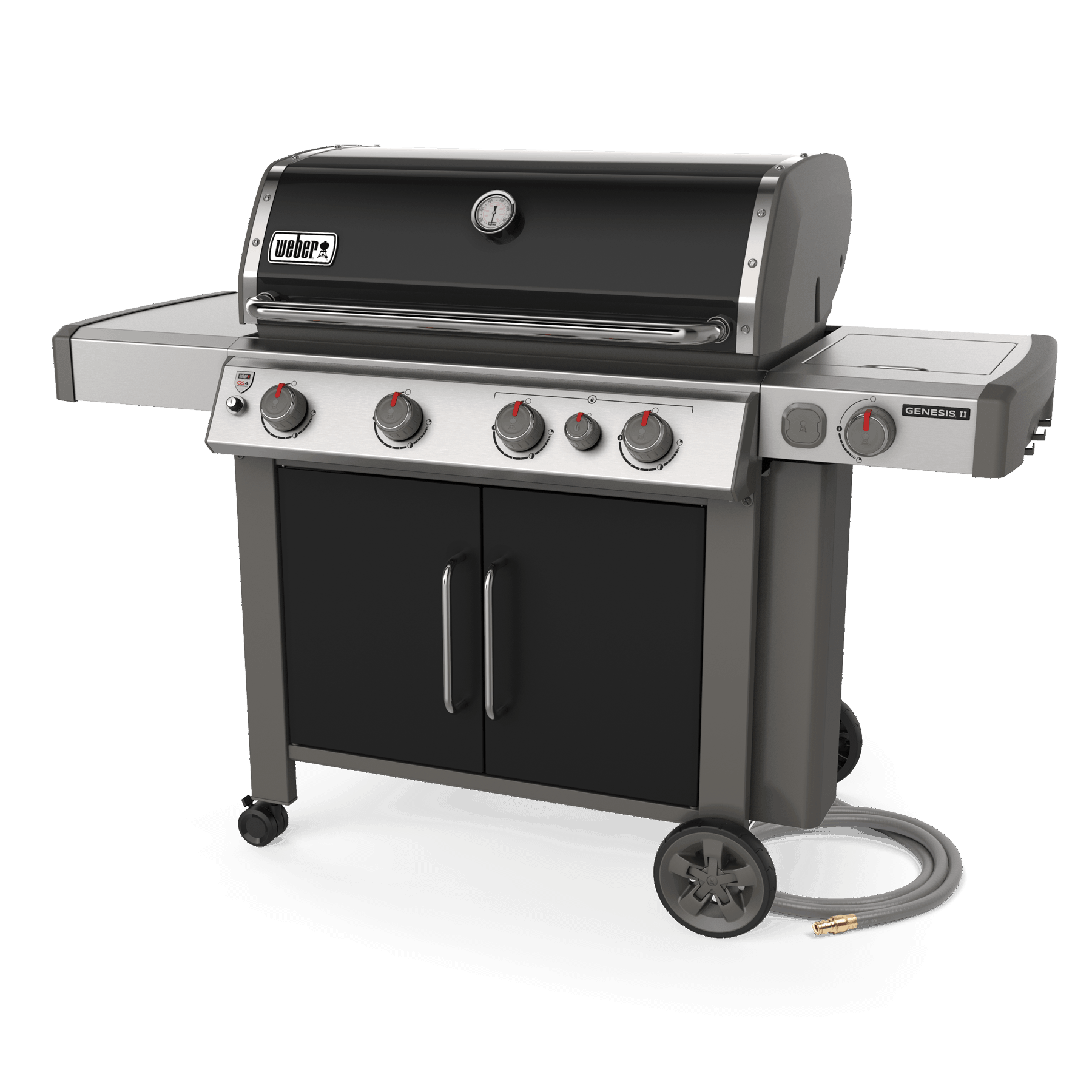 Weber Genesis II E-435 Gas Grill, Natural Gas, Black
