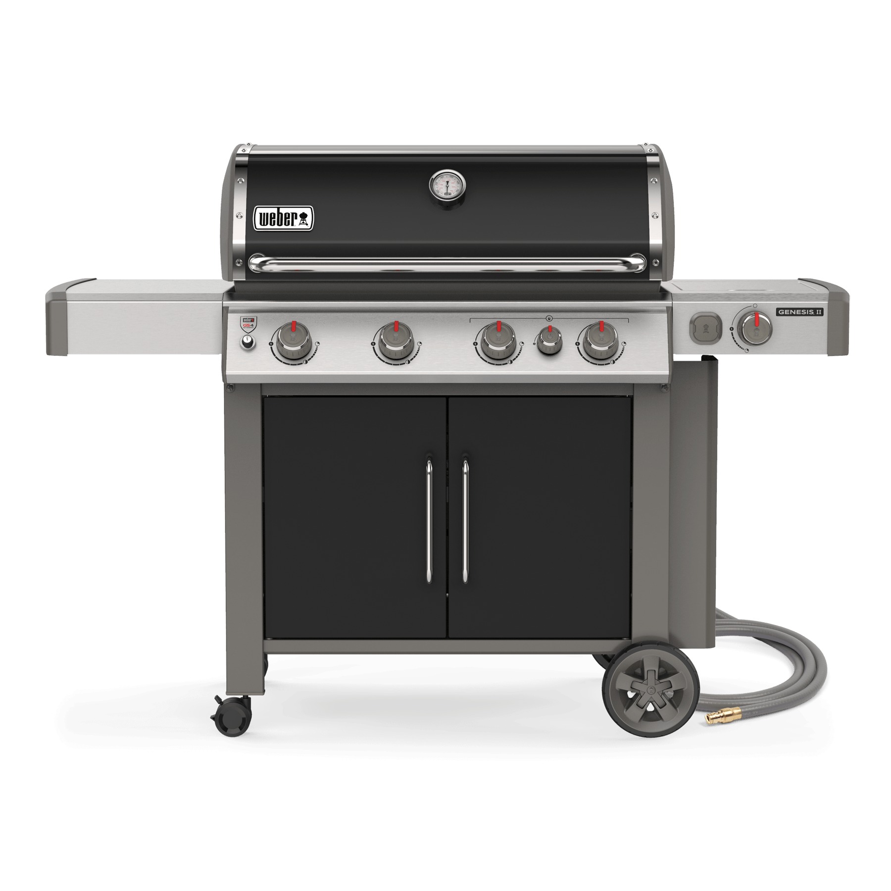 Weber Genesis II E-435 Gas Grill, Natural Gas, Black