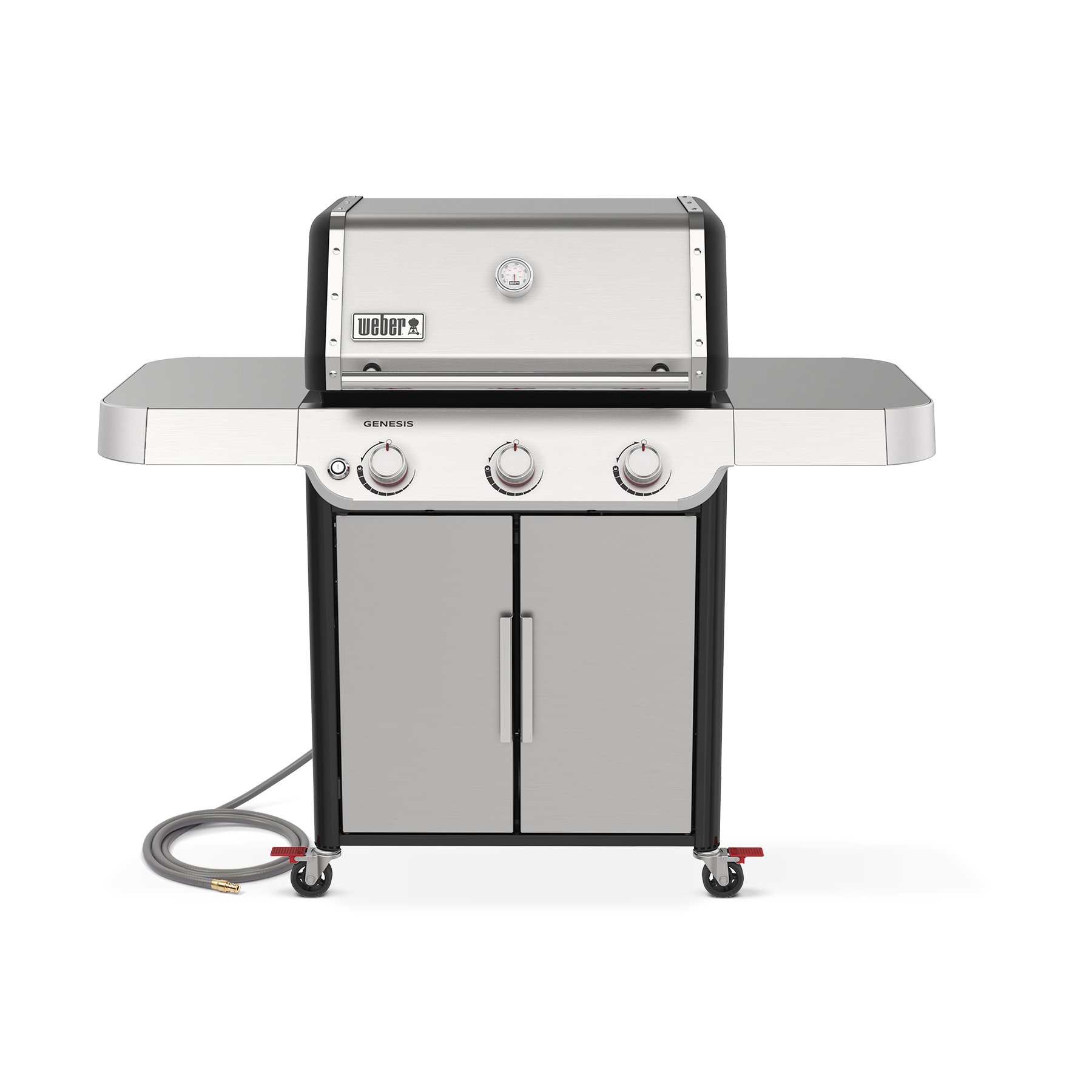 Weber Genesis S-315 Gas Grill, Natural Gas, Stainless Steel