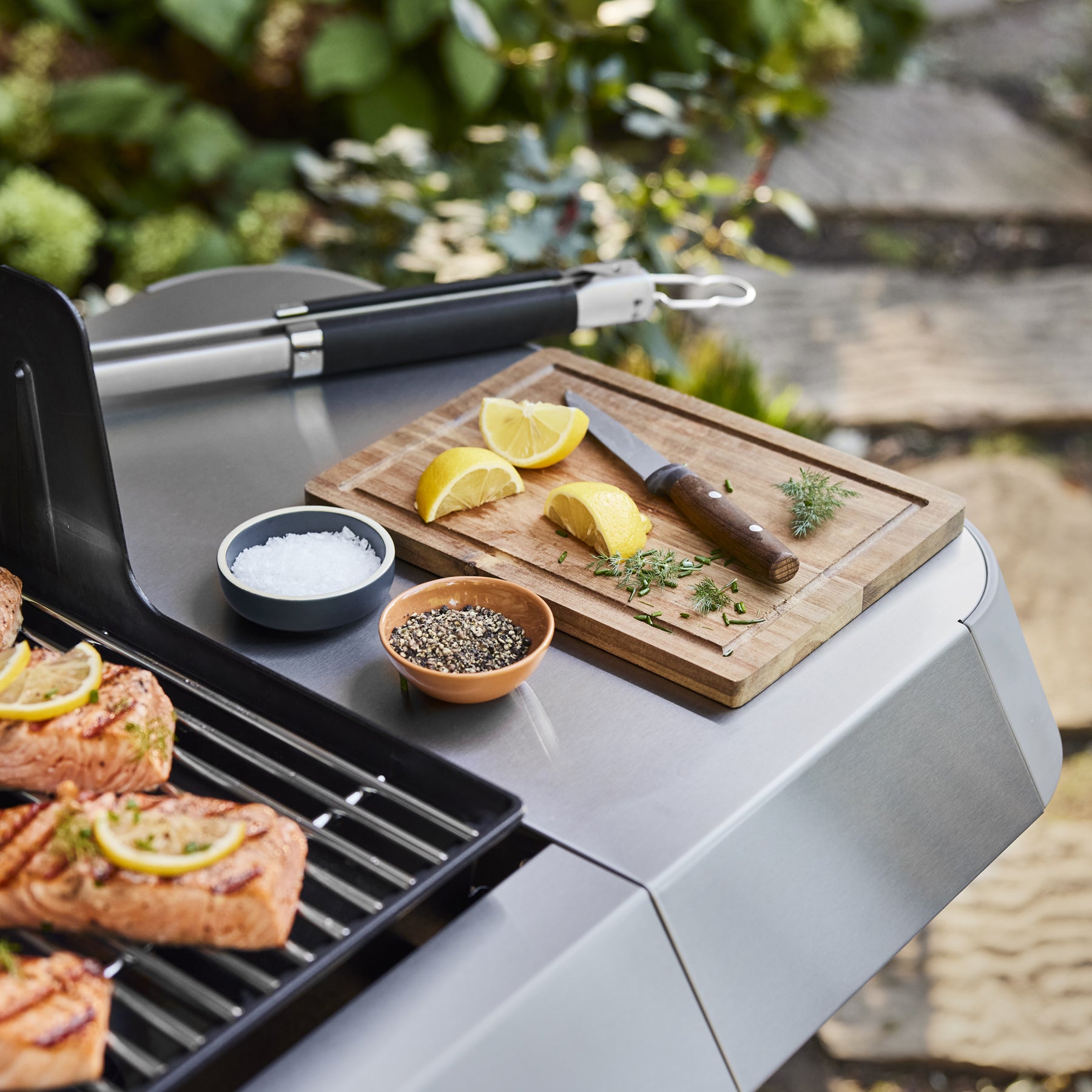 Weber Genesis S-315 Gas Grill, Natural Gas, Stainless Steel
