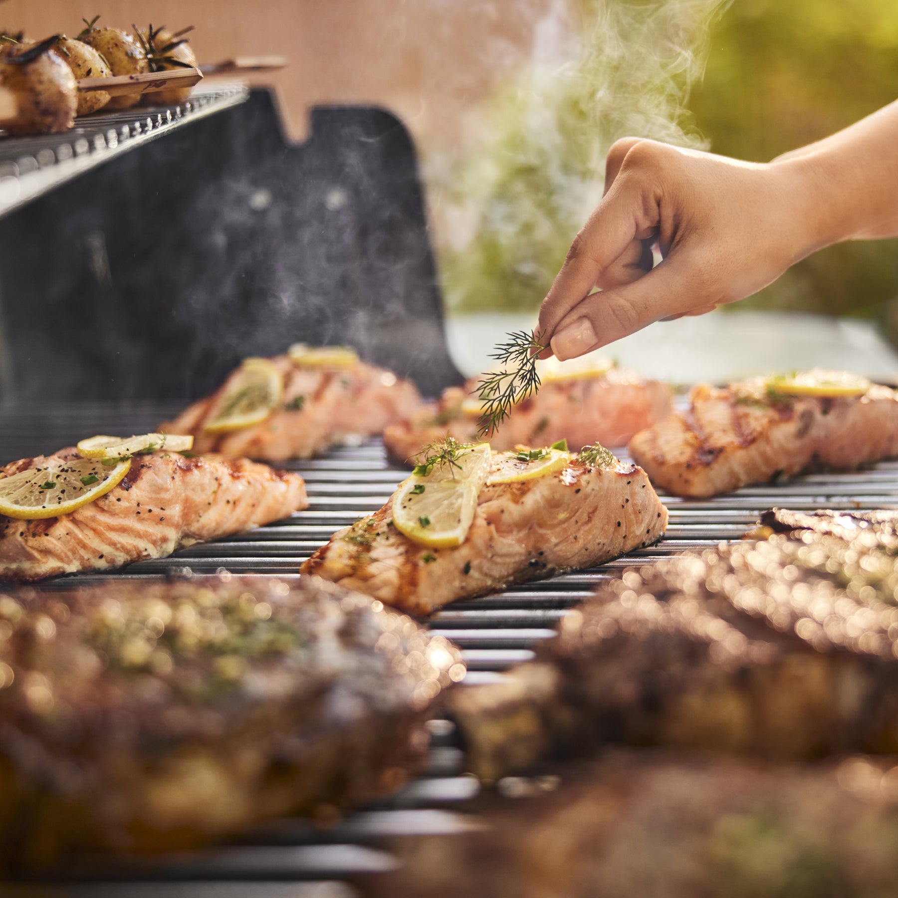 Weber Genesis S-315 Gas Grill, Natural Gas, Stainless Steel